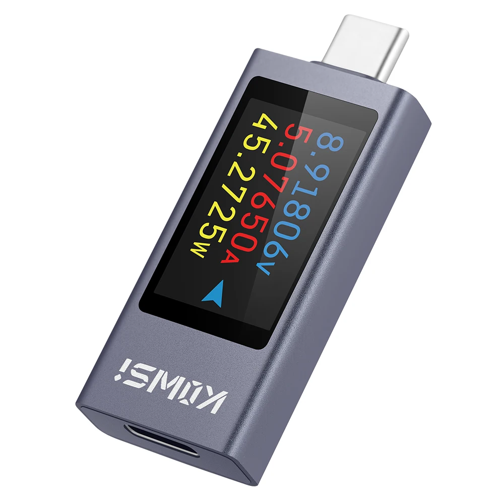 KWS-2301C KWS-2303C Digital Display DC Voltage Ammeter Power Meter Type-c Cell Phone Charging Tester Voltage Monitor DC4-30V