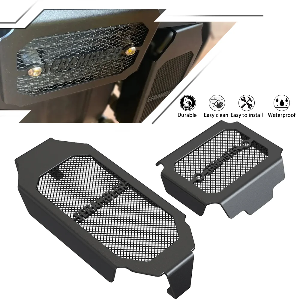 

For Ducati Scrambler800 Scrambler 800 Radiator Oil Cooler Grille Rectifier Voltage Regulator Cover Guard Protector Set 2015-2021