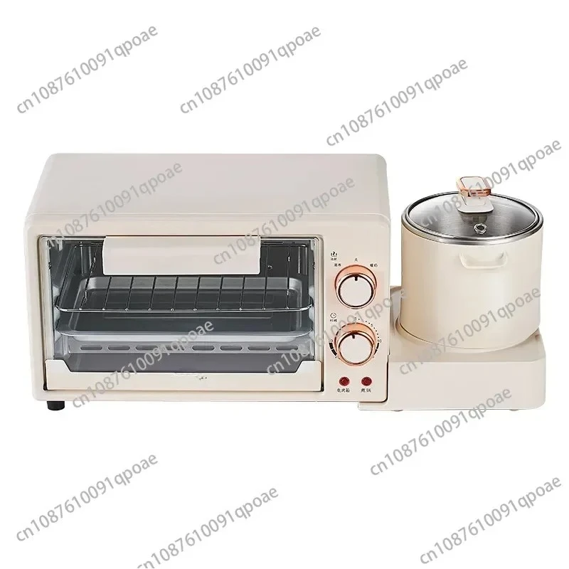 

Multifunctional Breakfast Machine Household Fully Automatic Mini Electric Oven Roaster Small Light Food Frying Pan