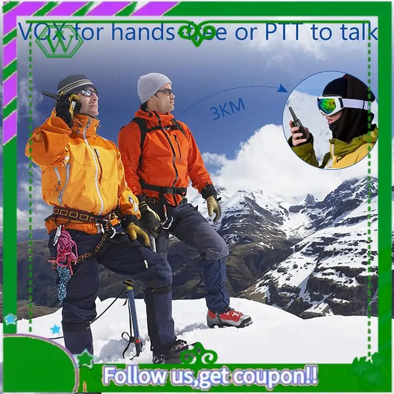 

Reliable-2PCS XF638 Walkie Talkies For Kids,Toys Gifts For Boys Girls,2 Way Radio 22CH VOX,For Camping Hiking Indoor Outdoor
