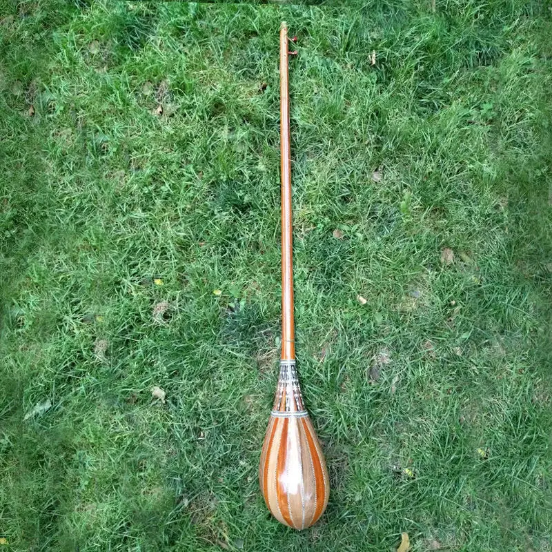 145CM Xinjiang Tanbur Traditional Ethnic Plucking Stringed Instrument Beginner Adult Practice Tanbur Handmade Musical Instrument