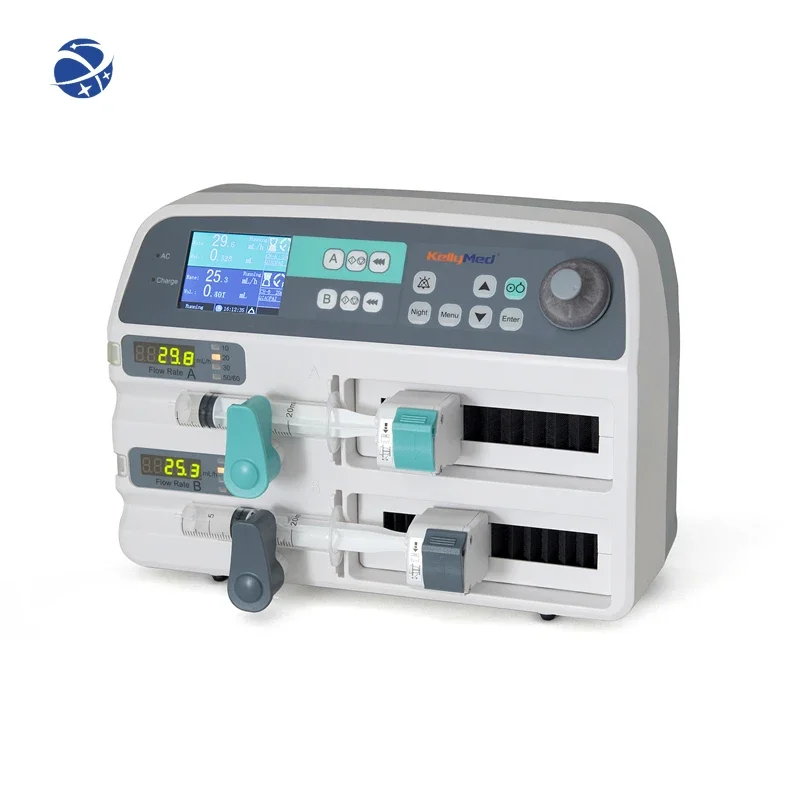 

yyhc Dual channel high quality portable syringe infusion pump for veterinary