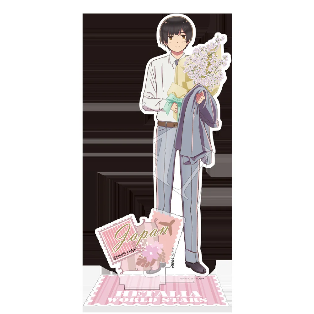 Hetalia World Stars Axis Powers Heroes Italië Duitsland Japan China Officiële autorisatie Flower Series Acryl staande platen
