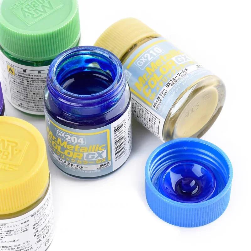 18ml/ Bottle Model Coloring Special Metal Bright Color Paint DIY Resin Doll/ship/motorcycle Model Painting Coloring Pigment