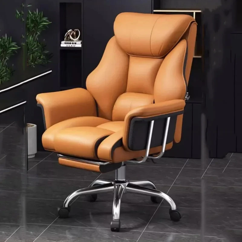 Executive Support Office Chair Ergonomic Nordic Comfy Computer Mobile Office Chair Lazy Modern Cadeiras De Escritorio Furniture