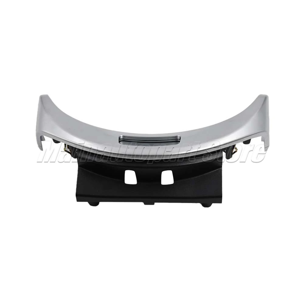 Joli de couvercle d'accoudoir de console en argent, bouton de boîte d'isotBox centrale, Mercedes Benz C W205 W253 C200 C250 C300 C, A2056803407, 200mm