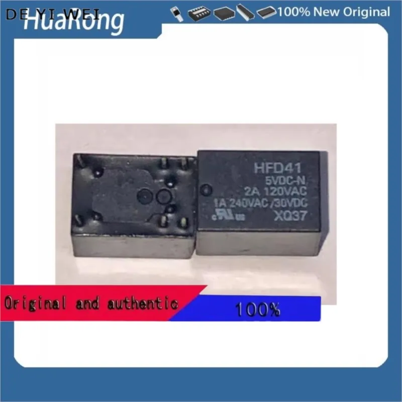 5Pcs/Lot Hfd41-5Vdc… - image