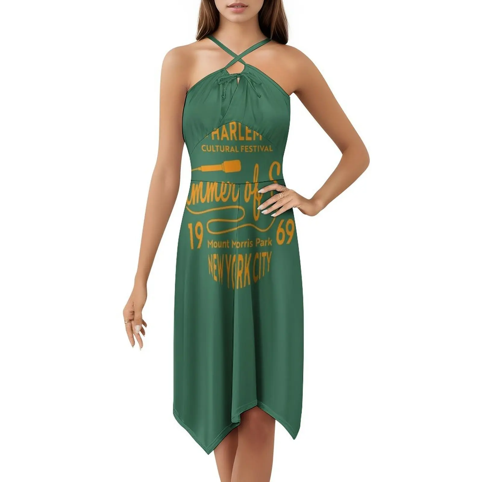 هارلم صيف الروح 1969 فستان عطلة مثير للنساء شاطئ حفلة عيد ميلاد فستان قصير الصيف الروح نيويورك مدينة نيويورك نيويورك #5