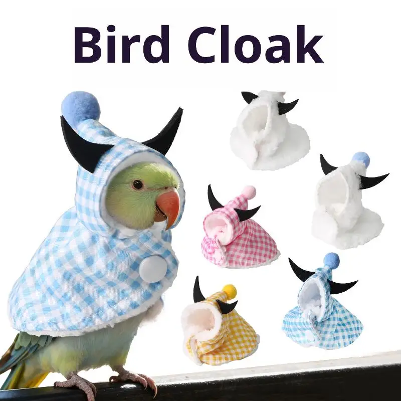 Fun Warm Bull Horn Bird Cloak Cover Keep Warm For Winter Go 