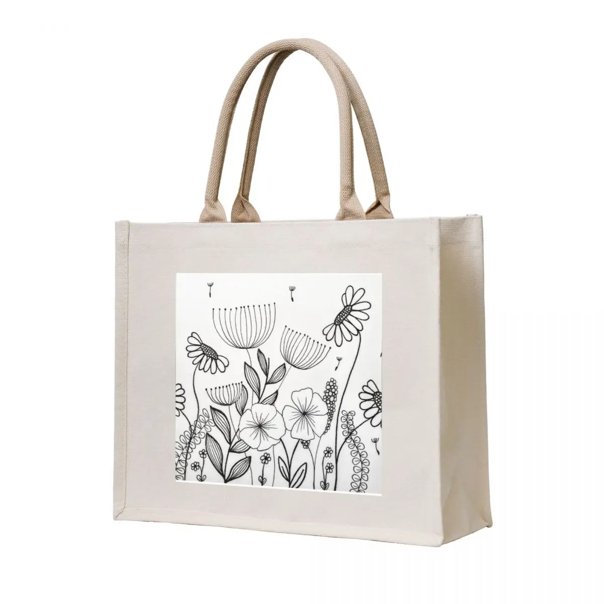

Little Flowers Tote Bag personalized tote bag tote bag men's handbag