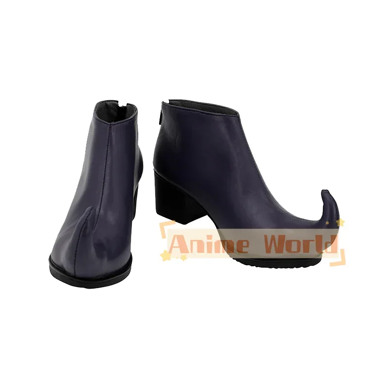 Hisoka Morow Cosplay Shoes Halloween Carnival Boots Cosplay Prop Anime PU Leather Shoes Custom Made