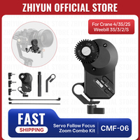 ZHIYUN Official CMF-06 Servo Follow Focus Zoom Combo Kits for Crane 4/2S/3S / Weebill 3S/3/2/S Handheld Stabilizer Accessories