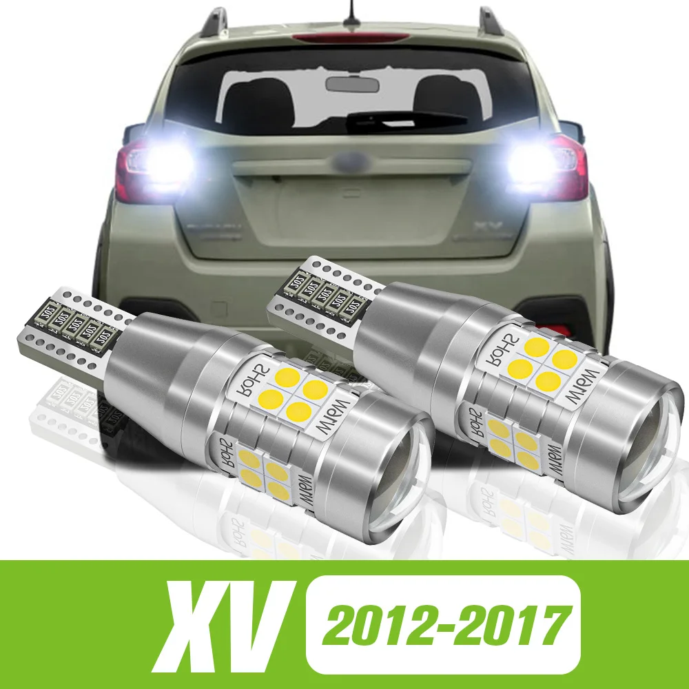 

2pcs For Subaru XV 2012-2017 LED Reverse Light Backup Lamp 2013 2014 2015 2016 Accessories