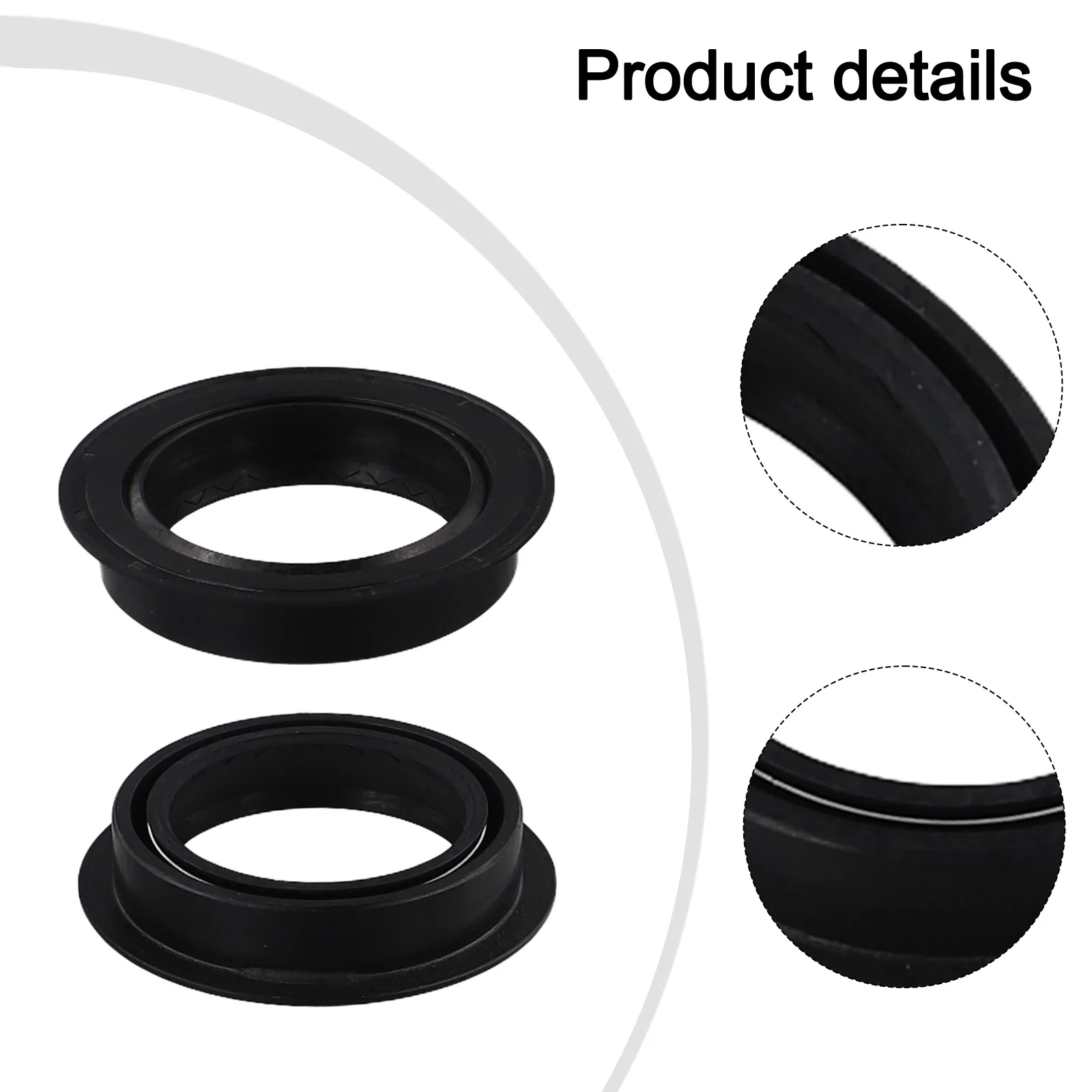 Reliable and Long lasting Replacement 2X Front Trail Safe Inner Axle Seals for Nissan For Patrol Y60 GQ Y61 GU