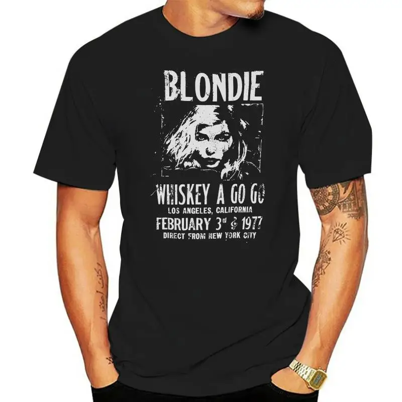 Blondie Tour Unisex T Shirt Whiskey A Go Go T Shirt