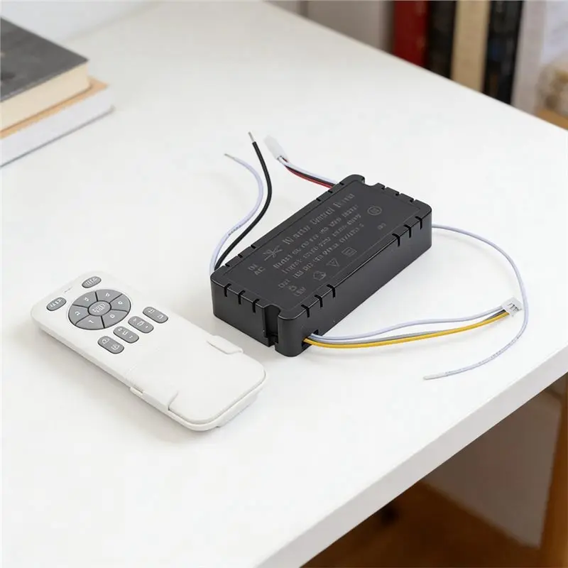 A31T Ceiling Fan Remote Control Receiver Stepless Dimming Quiet DC Motor Driver for LED Lighting 160-265V