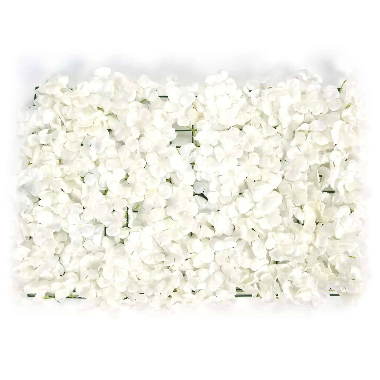 

Romantic Artificial Silk Hydrangea Flower Wall Mat - Lifelike Decor for Weddings & for stage Backgrounds