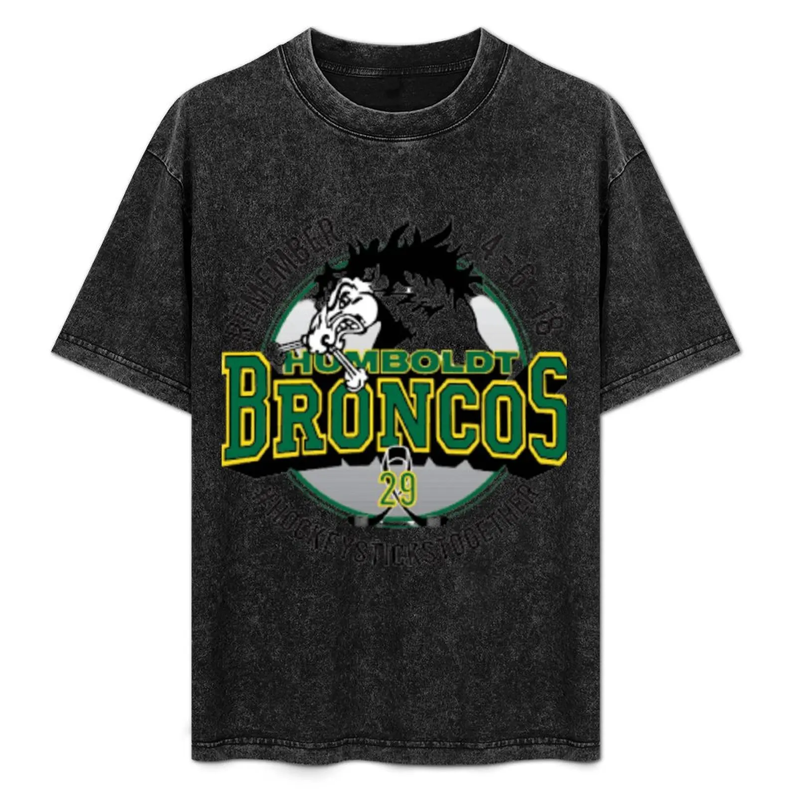 

Humboldt Broncos T-Shirt Minimalist Plain Crew Neck T-Shirt