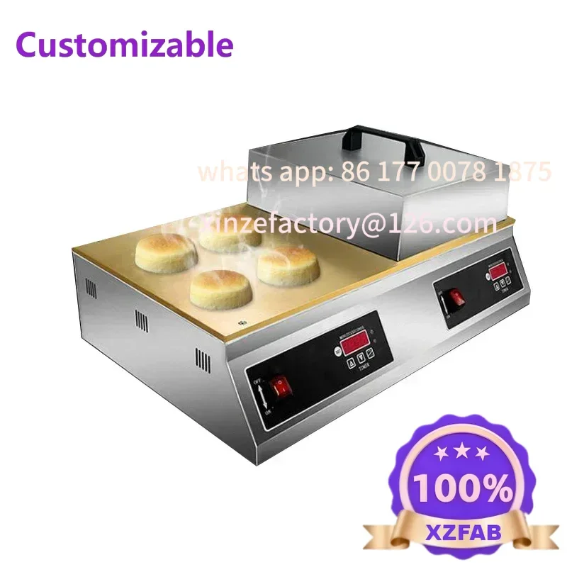 

110V 220V Commercial Digital Display Souffle Machine Fluffy Japanese Souffle Pancakes Maker Machine