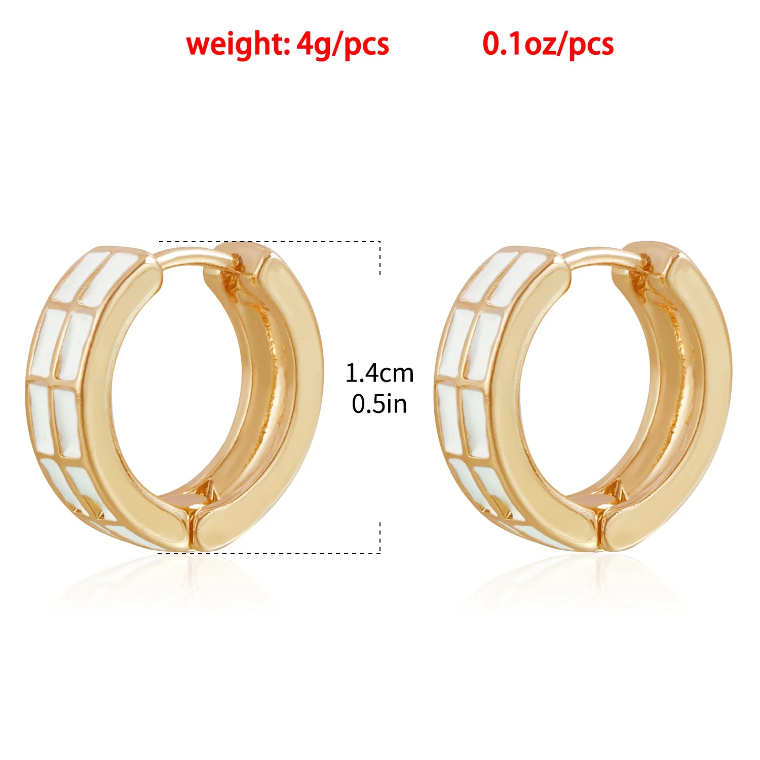 The Latest Fashion Trend Accessories Ins Style Creative Drip Oil Personality Simple Wind Geometric Round Earrings