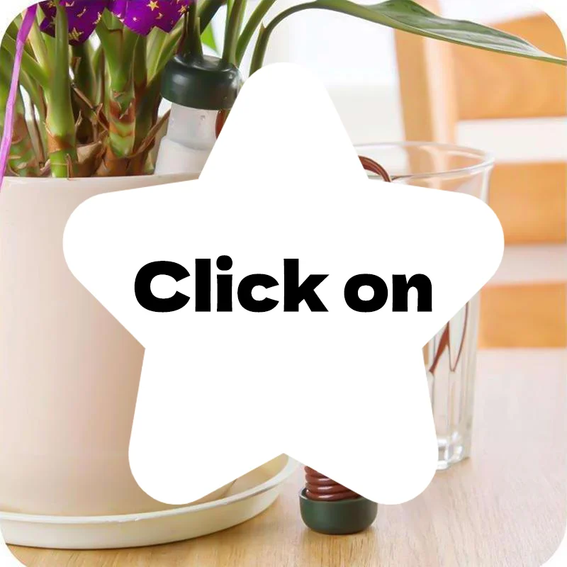 Flower Potted Automatic Watering Irrigation Device Drip Plant Waterer Gardening Tool Ceramic Drip Irrigation Device Plant Care