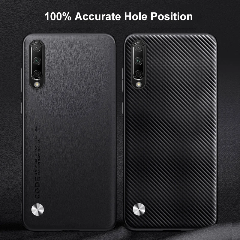 Luxury PU Leather Case For Honor 9X Pro 9XPro Back Cover Matte Silicone Shockproof Full Protection Phone Case For Honor9X Pro