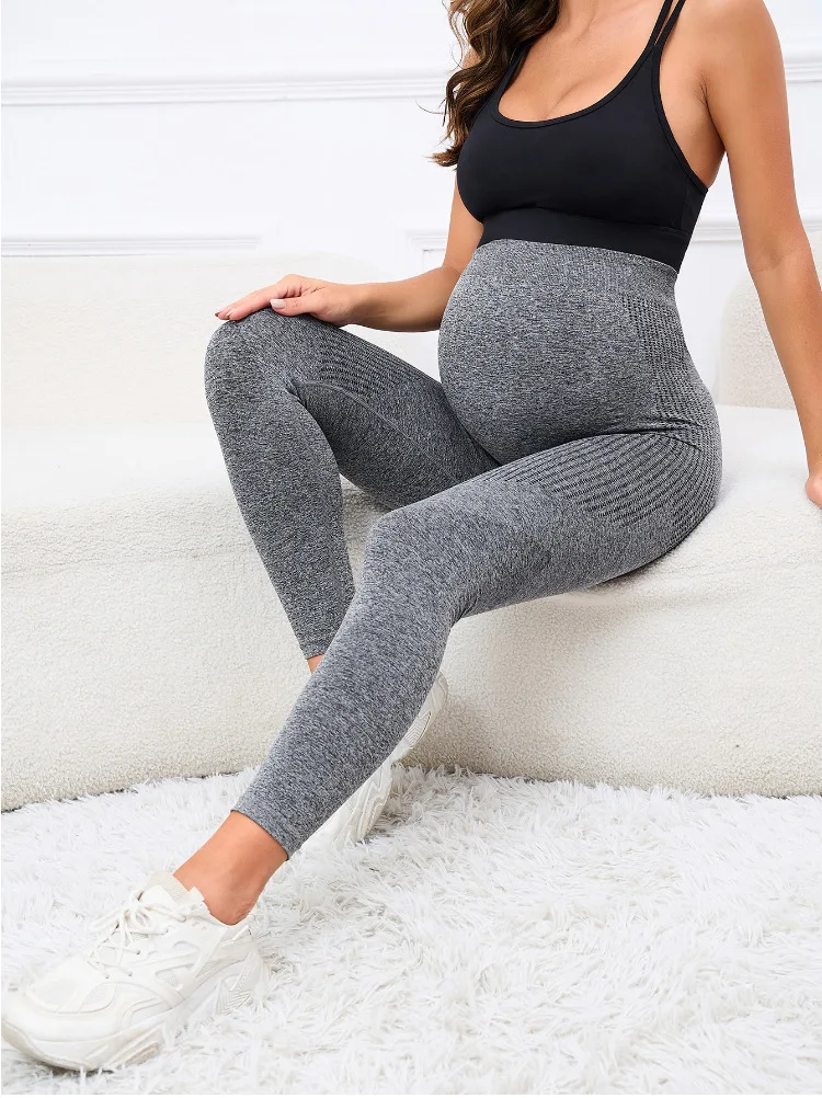 

Hot Selling Pregnant Women's Leggings Spring and Autumn New Belly Lifting Pants Pregnant Women's Shark Pants