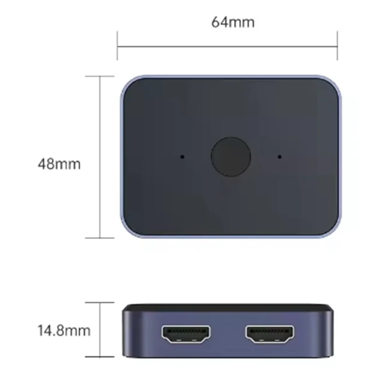 ELECT-For TV Monitor 8K 60 هرتز - متوافق مع الفاصل 4K 120 هرتز 2 في 1 مخرج لسلسلة X PS5 1080P 1 في 2 كابل محول خارجي #6