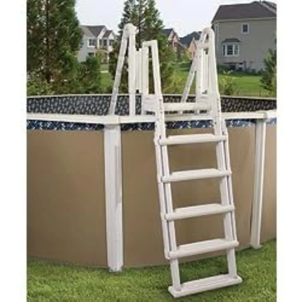 

Above Ground Flip Up In-Frame Pool Ladder