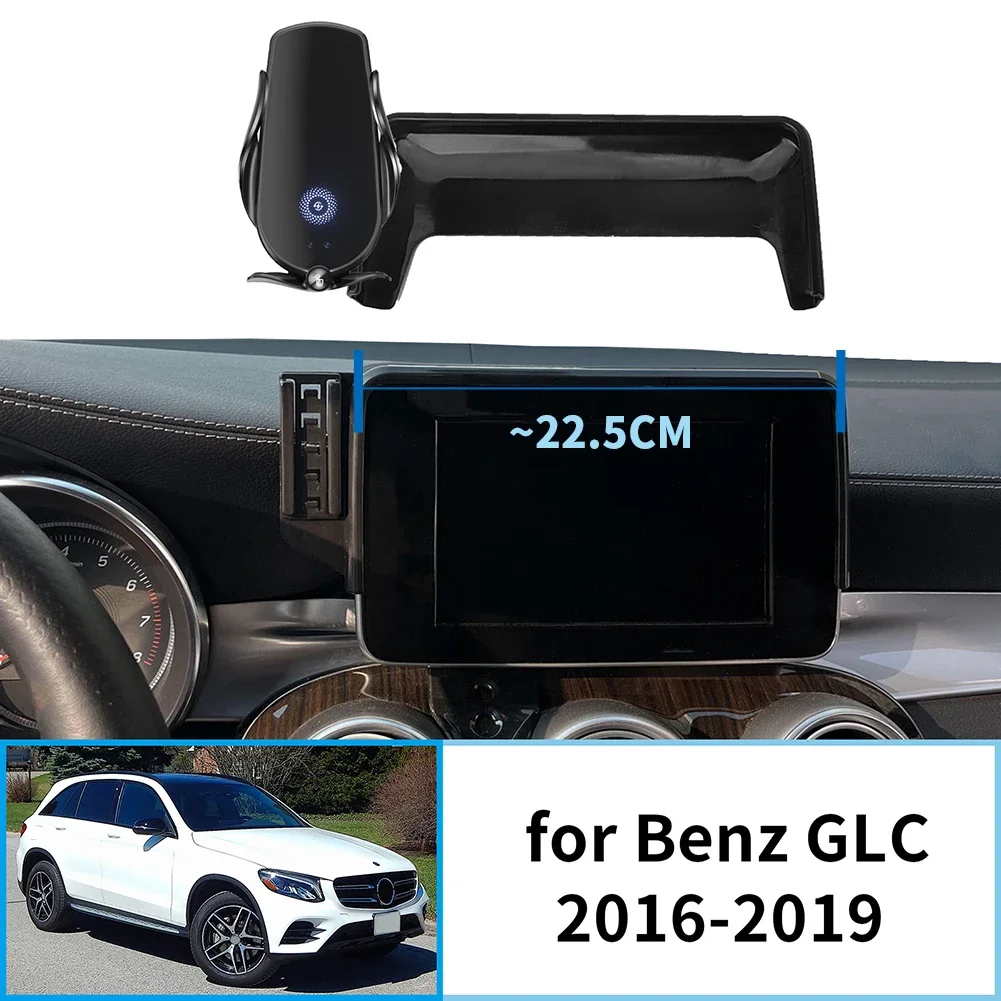 

Car Phone Holder for Mercedes-Benz GLC 2016-2019 (7.0in) X253 C253 Screen Navigation GPS Bracket Accessories Base
