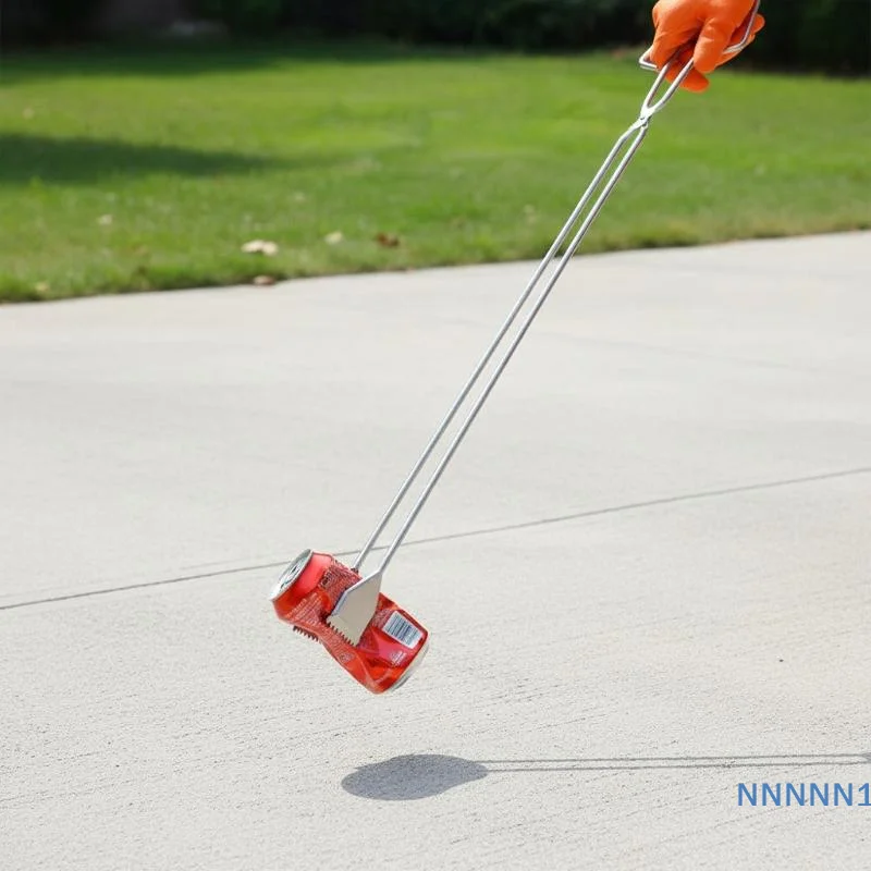 Gardening Tools For Elderly - أداة التقاط معدنية بمقبض طويل 58