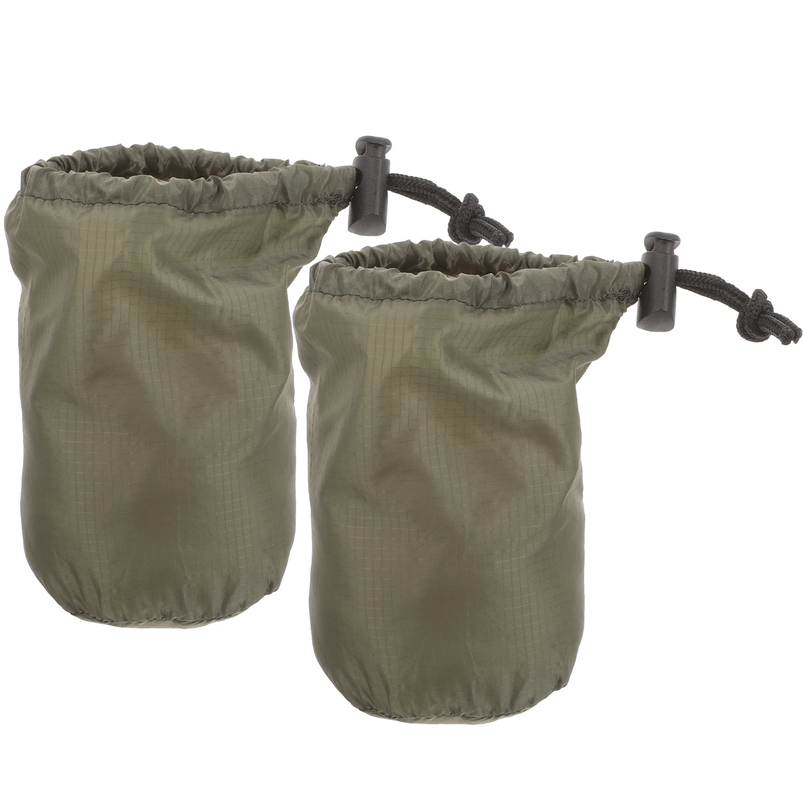 

2 Pcs Sports Outdoor Camping Sleeping Bag Storage Compression Bags Nylon Travel Drawstring