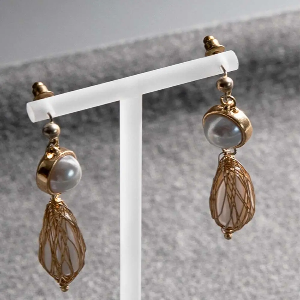 T Shape Fashion Accessories Earring Rack Women Earring Hanger Jewelry Display Stand Jewelry Display Earring Holder