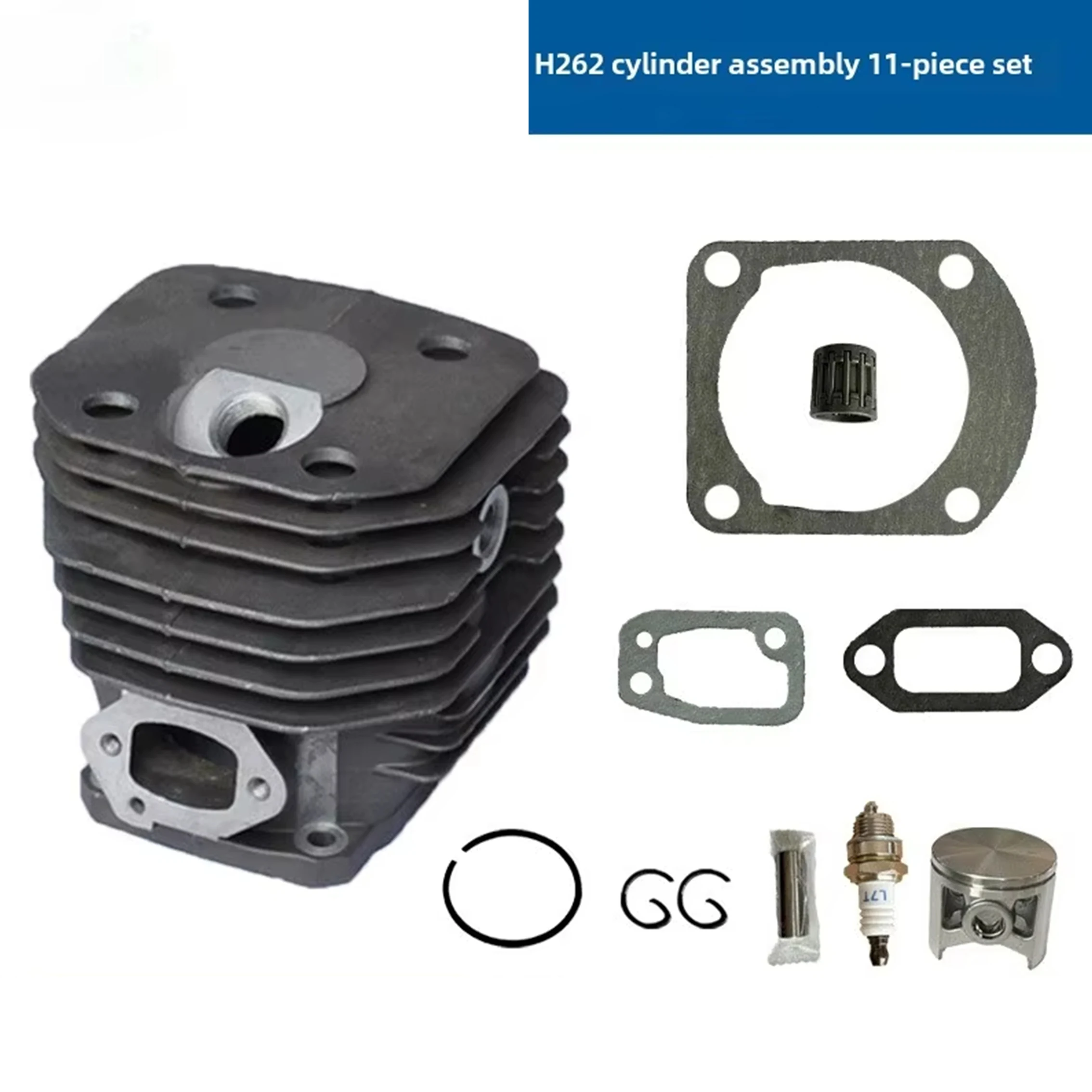 

48mm Cylinder Piston Kit for Husqvarna 262xp 261 262 Gas Chainsaw Spare Parts Spark Plug 503541171 503907972