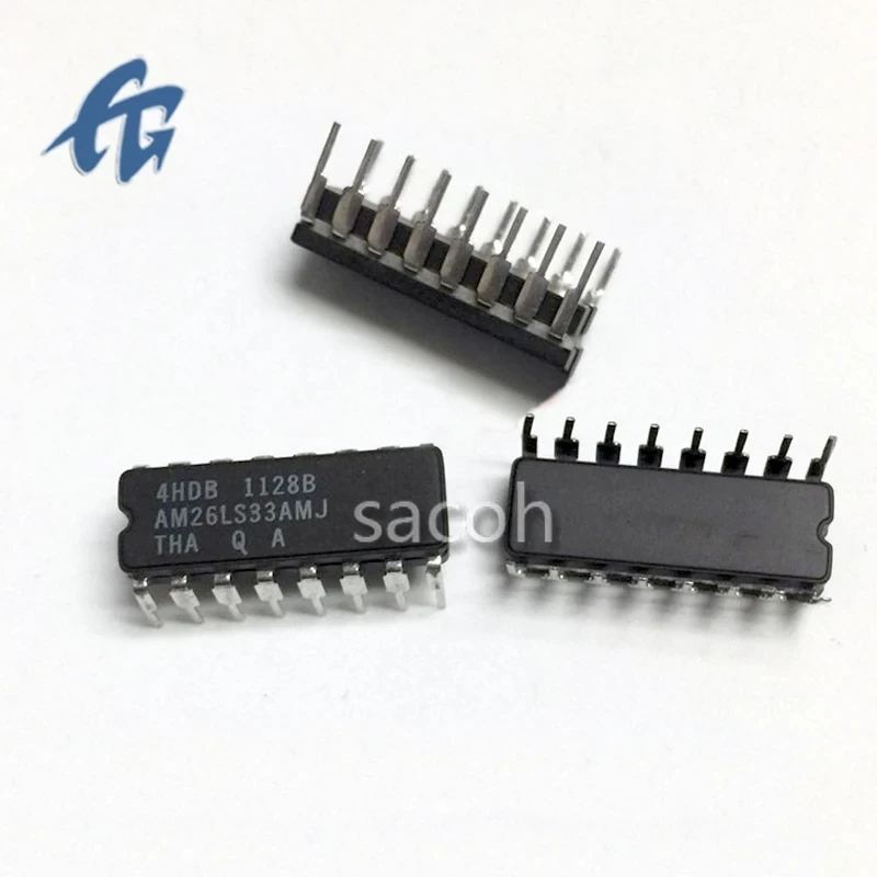 New Original 1Pcs AM26LS33AMJ CDIP16 Four Wire Receiver Chip IC Integrated Circuit Good Quality