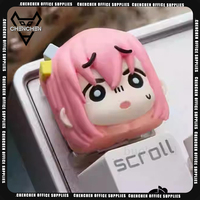 Bocchi The Rock Anime Mechanical Keyboard Keycaps Original Key Cap Resin Art Custom Cartoon Cute Keycap For Pc Gamer Accessories