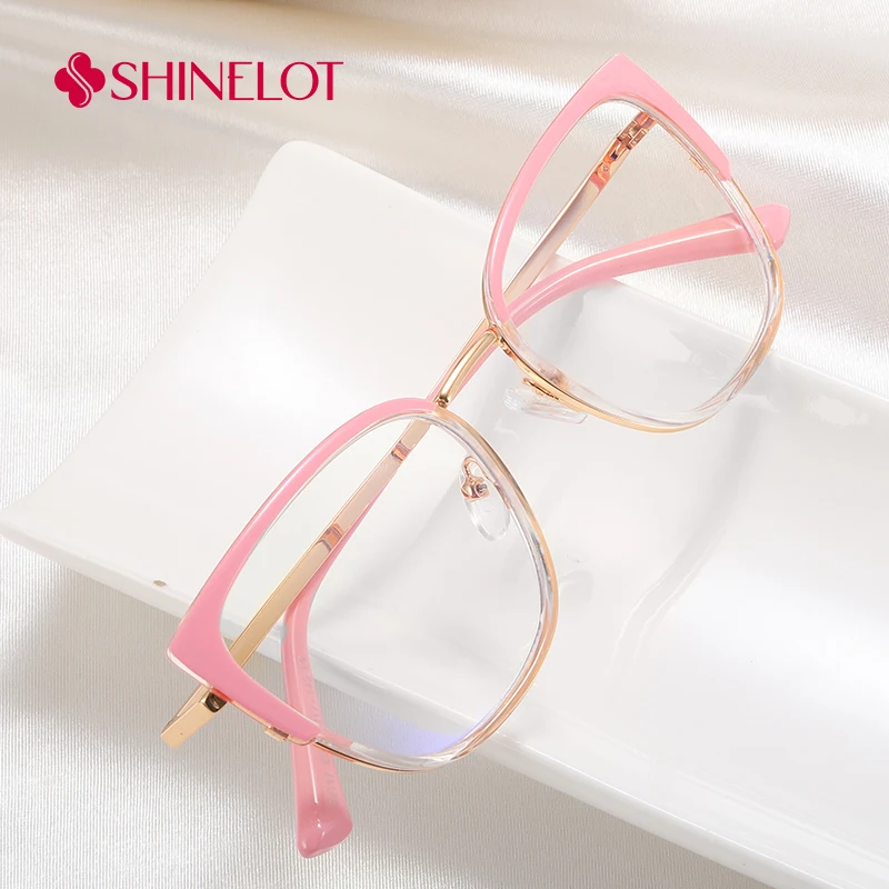 

82117 Youth Style Cat Eye Eyeglasses Y2K Glasses Women Literary Eyewear Female Student Internet Celebrit Reading Glasses