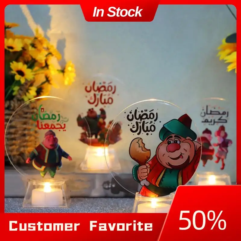 

Top Sale Elderly LED Lamp With Base Holiday Decorative Lamp LED Electronic Candle Ornament Props Easy To Use ,A