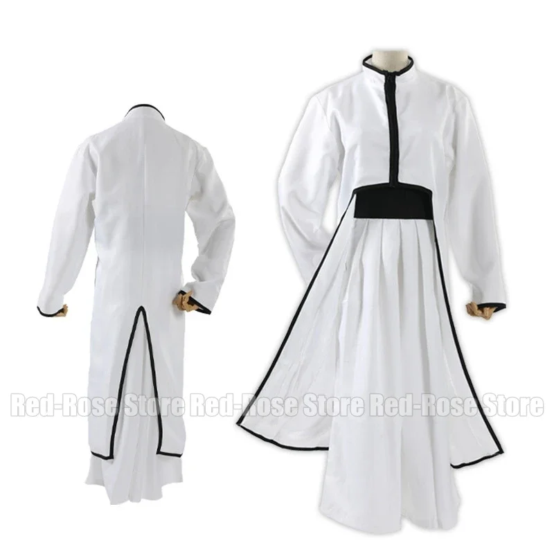 

Anime Ulquiorra Cifer Cosplay Costume White Robe Cloak Coat Japanese Kimono Costume