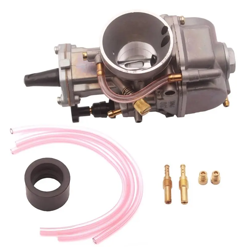 Racing Universal For Keihin PWK30 30Mm Carburetor Carb With Power Jet 100Cc To 160Cc Motorcycle Replacement Part