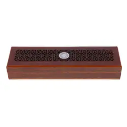 Jewelry Box for Women, Necklace Jewelry Organizer with Openwork Pattern Carving Jewelry Case for Earrings Bracelets Necklace