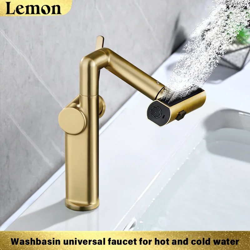 Bathroom cabinet, Lucky Cat, bathroom washbasin, washbasin, basin, four-function hot and cold water dispensing gun, gray faucet