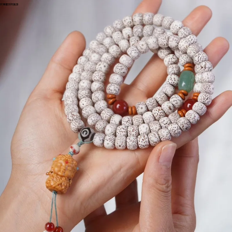 Moon Bodhi Seed 108-Bead Necklace, Couple , Women'S, Collectible Bracelet