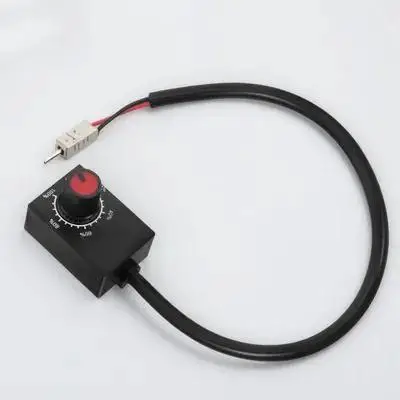 

Knob LED Dimmer Mini Controller Rotary Switch Crimp Terminal for Dimmable LED Drivers Indoor Grow Light Dimmer Controller Pwm