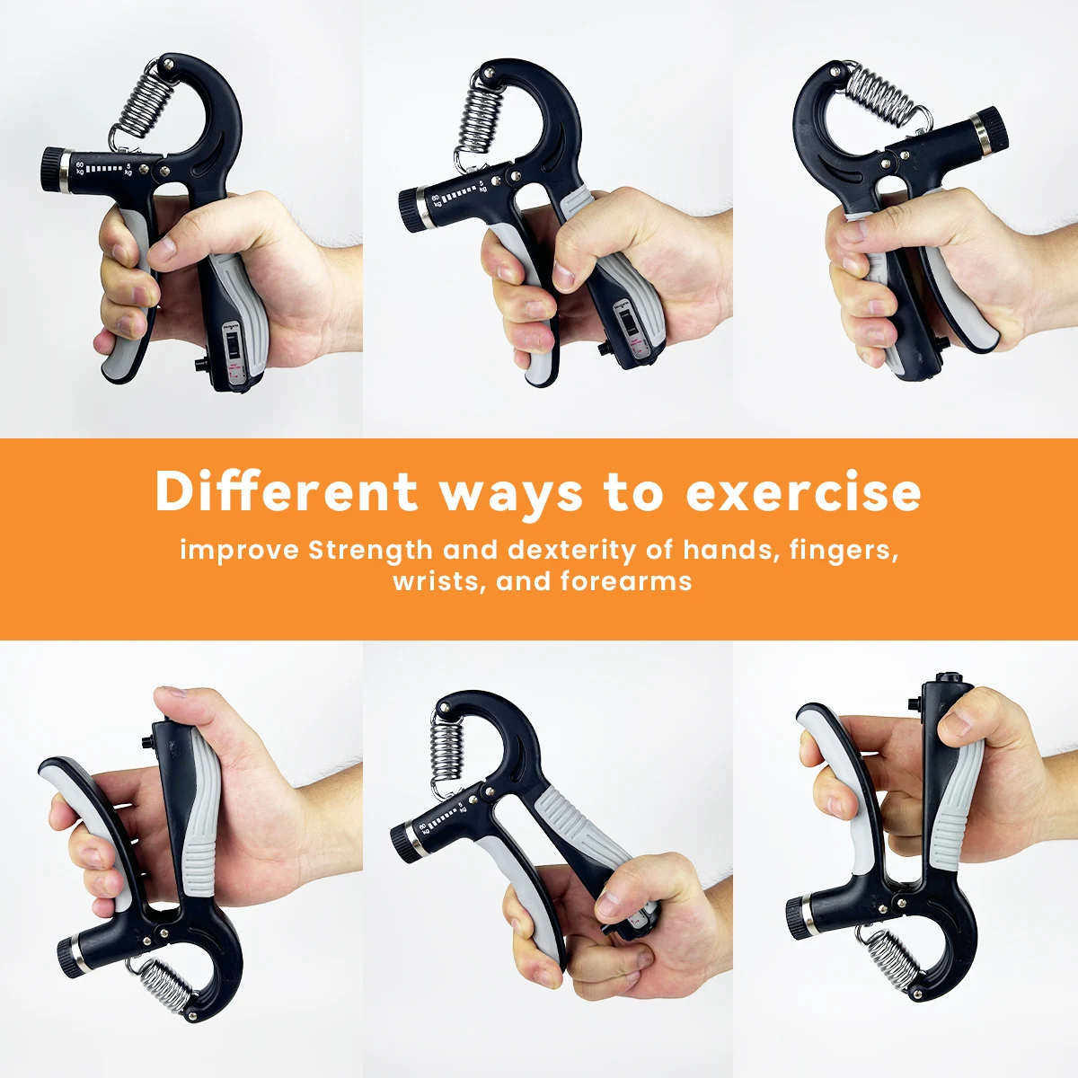Variable-Tension Hand & Forearm Trainer 5