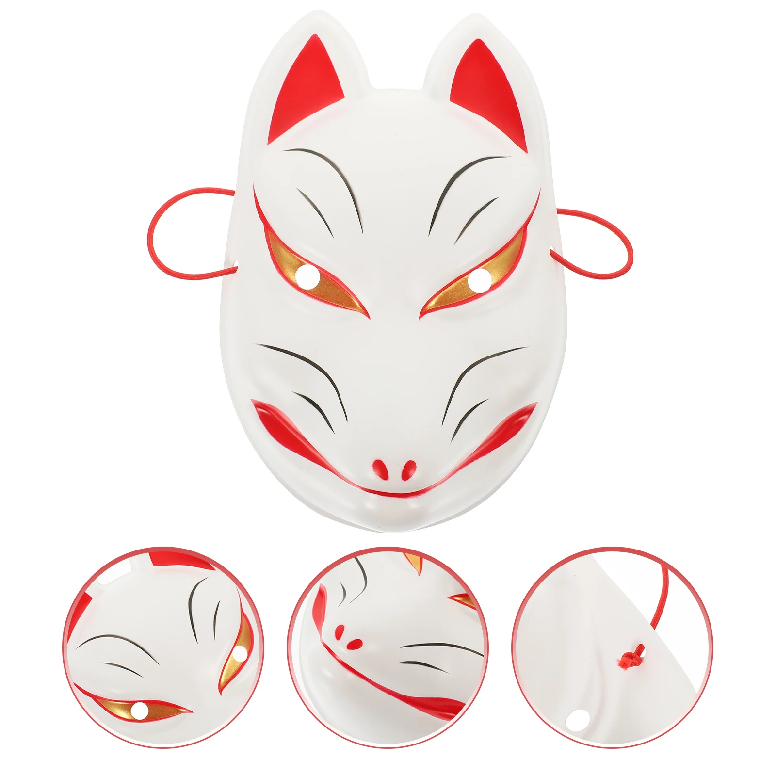 

Fox Mask Masquerade Furry Base Facemasks Halloween The Cartoon Cosplay Delicate