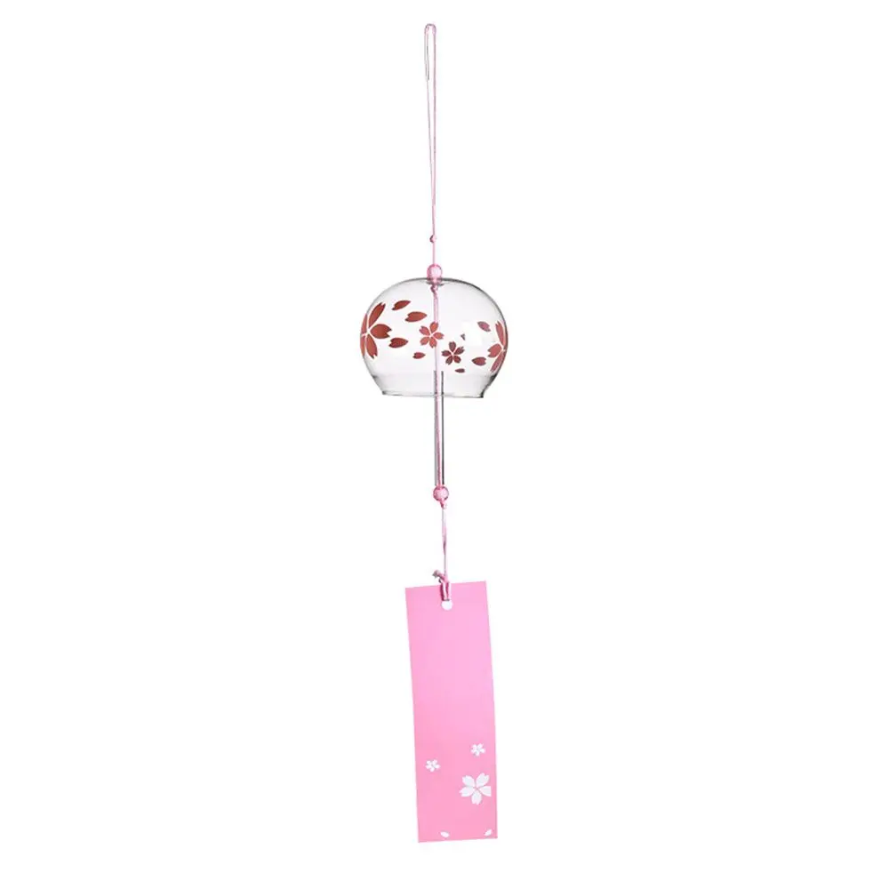 Windglocke Japan Windspiele Handgefertigte Glas-Furin-Glocken für Spa, Küche, Büro, japanische Raumdekoration für Heimdekoration und Partys – Detail 6