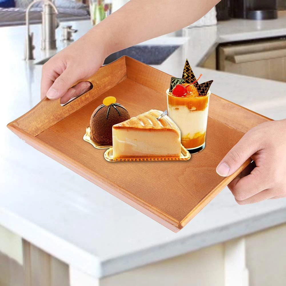 BHBD-Wooden Pallet Food Tray Wooden Tea Tray Wooden Pallet With Handle
