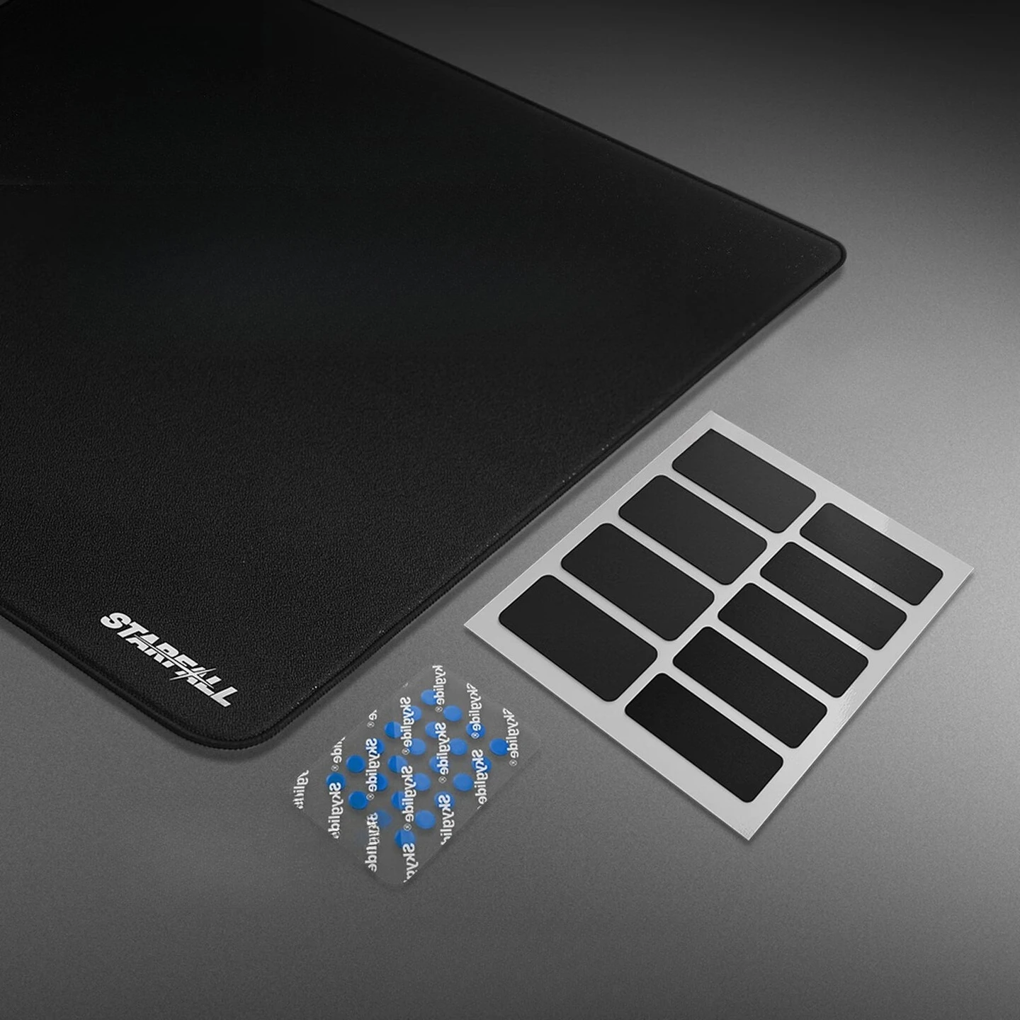 TITANNATIONSTAR FALL Gaming Mouse Pad Smooth Non-slip Star Flash Coating Large Size Mouse Pad for FPS Games Accessories Gift