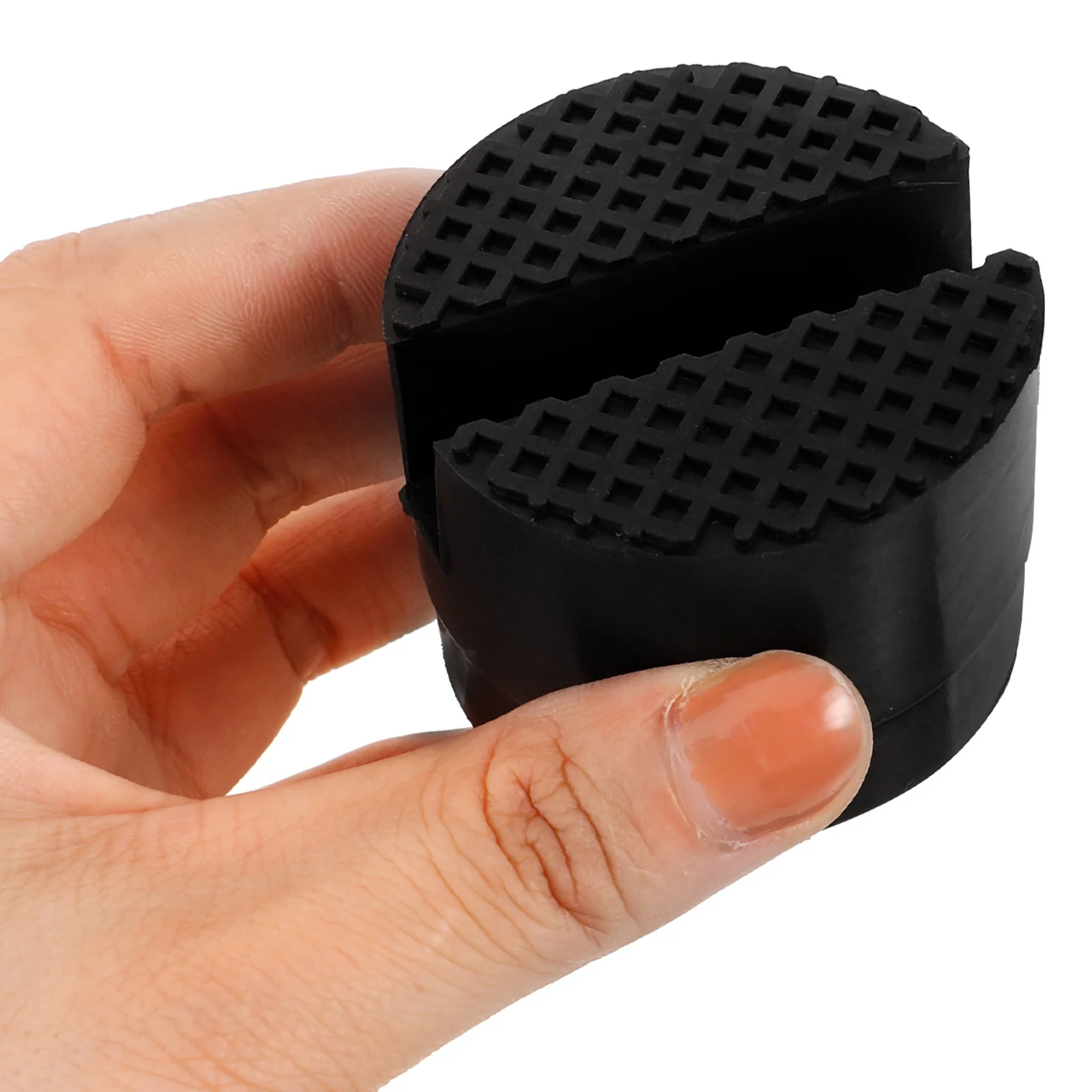 

Universal Jack Pads Hydraulic Rubber Block for Floor Jacks Rv Jack Stand Pads Durable Safe and Convenient to Use